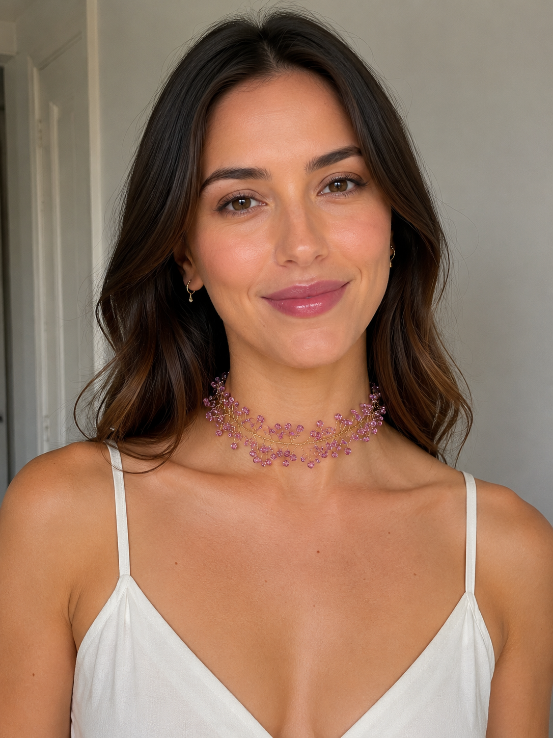 Choker Hilarión - Rosa
