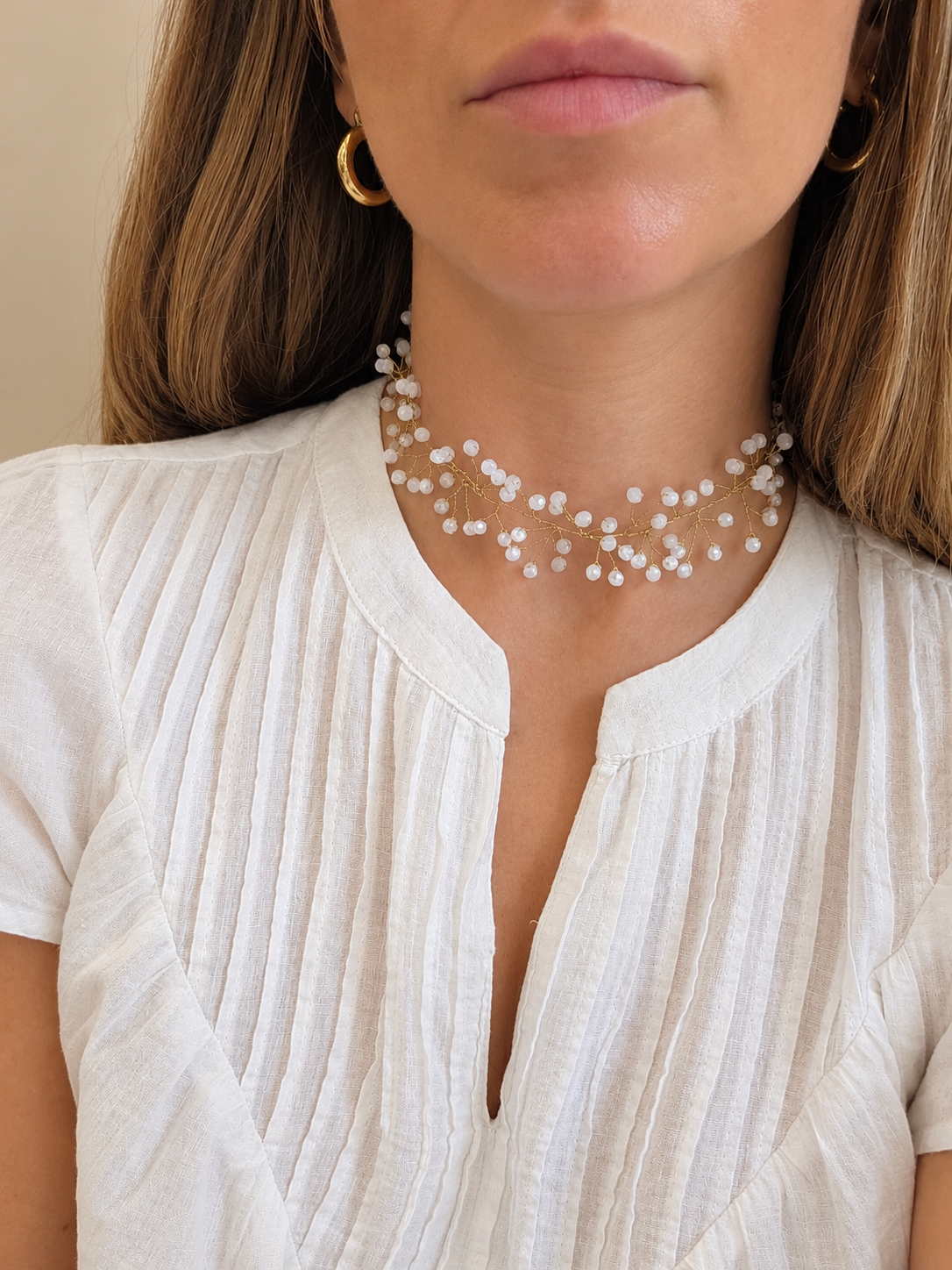 Choker Hilarión - Blanco