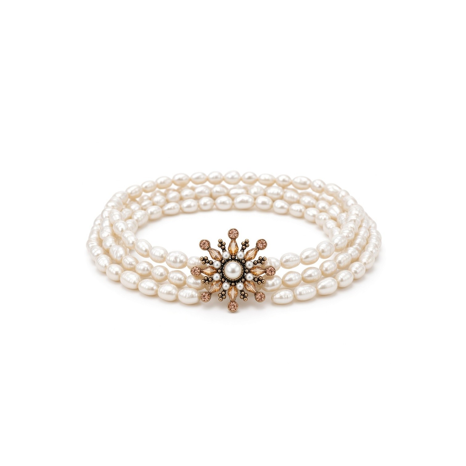 Choker Christine - Dorado