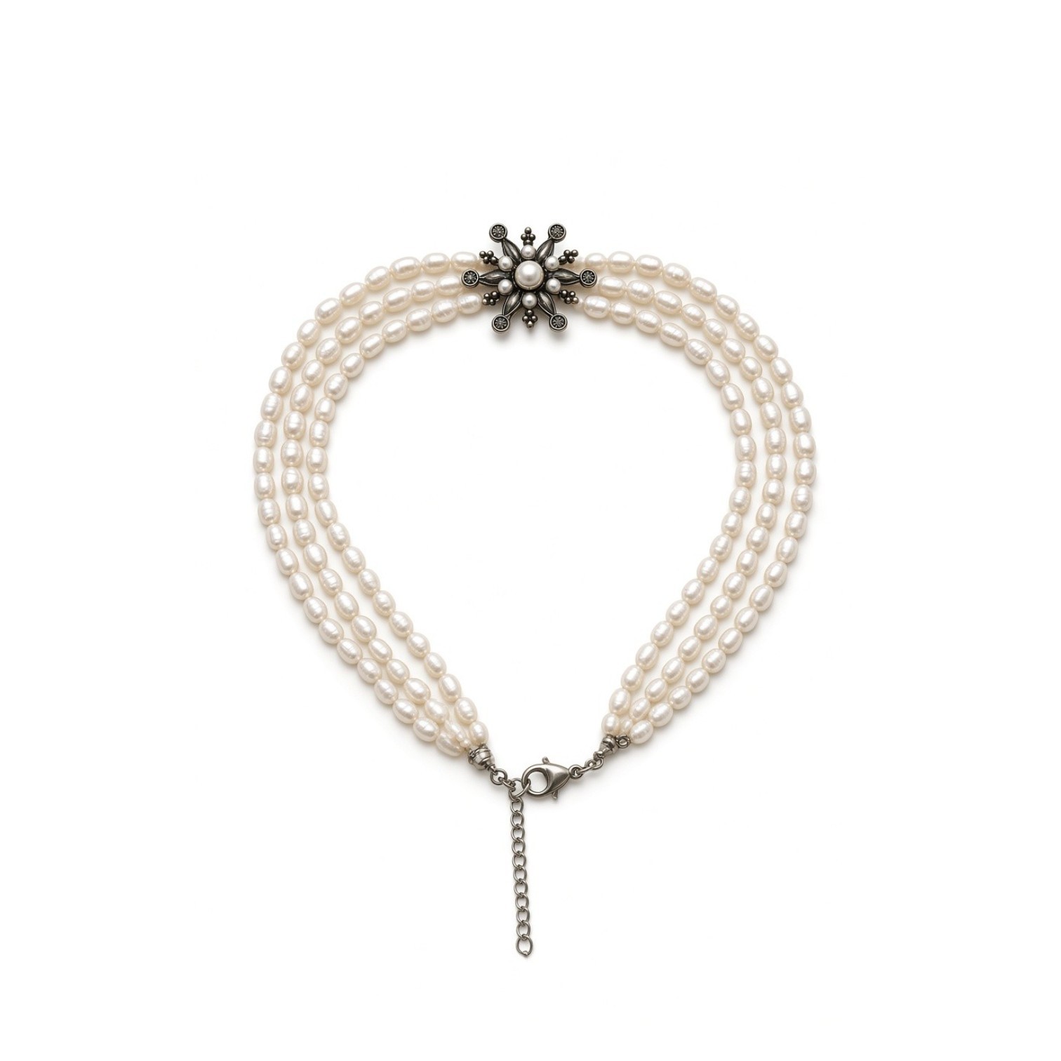 Choker Christine - Plateado