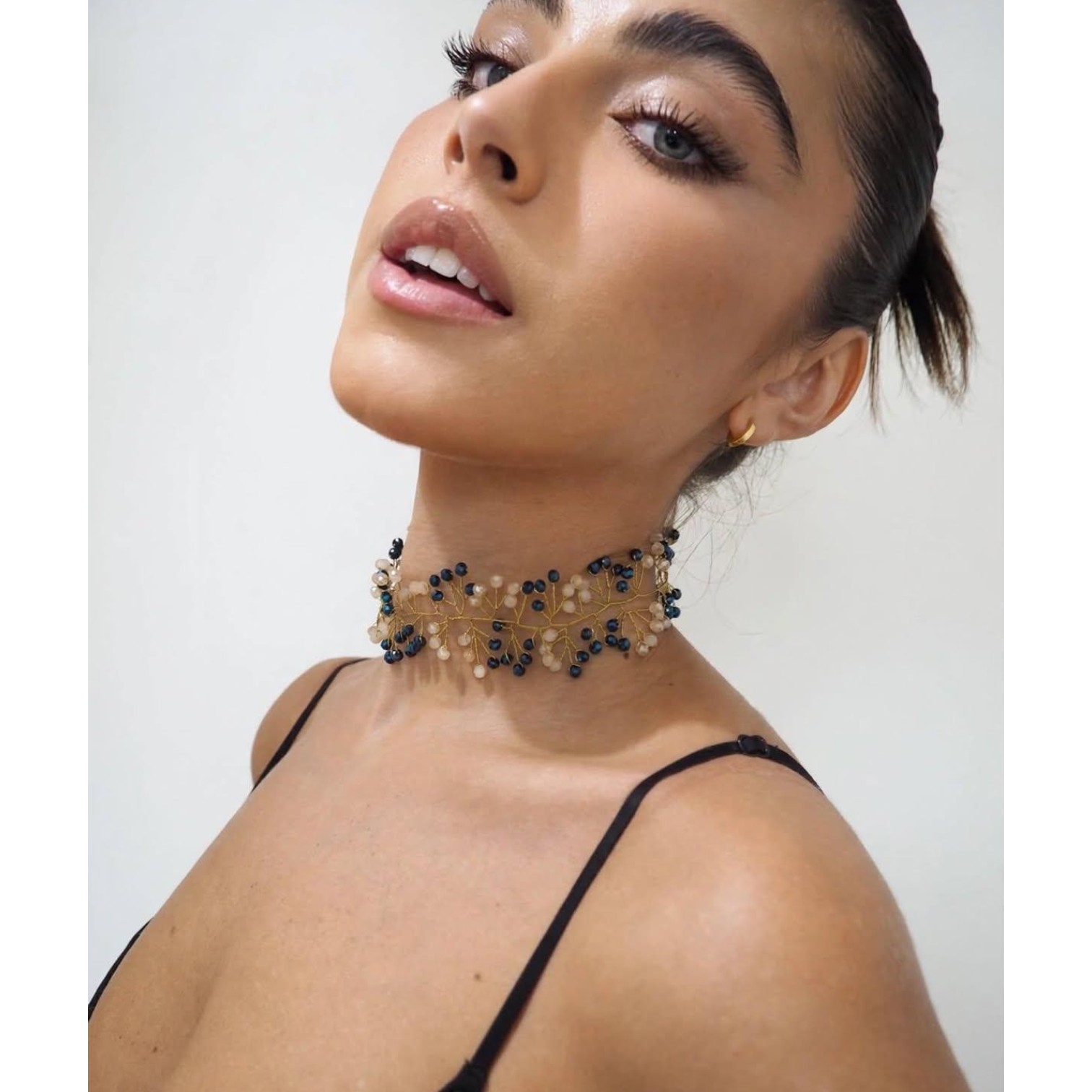 Choker Hilarión - Azul Oscuro