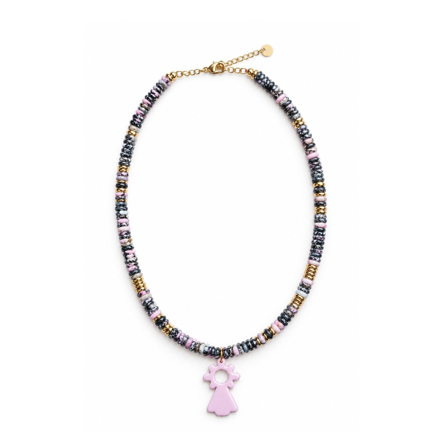 Collar La Pilarica - Rosa