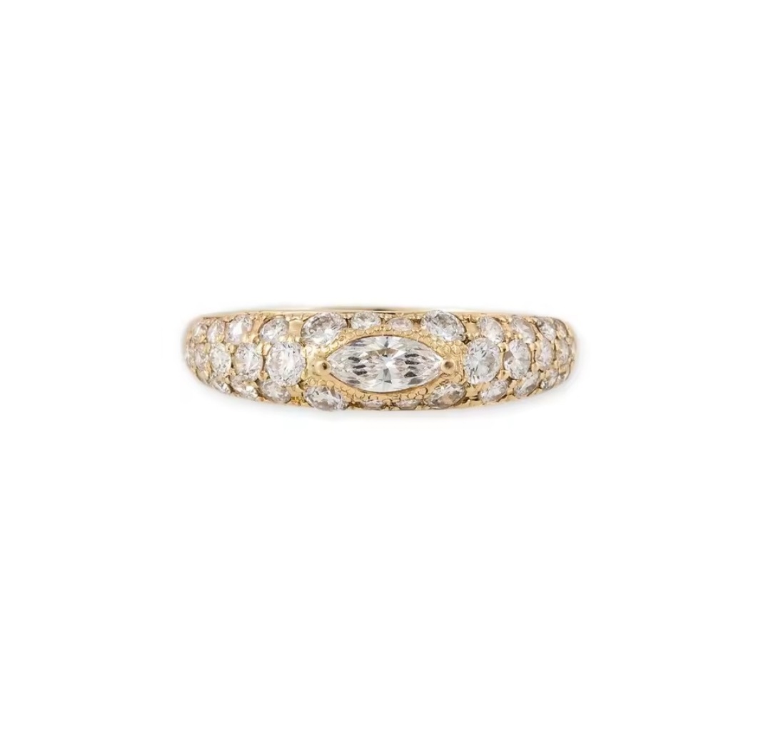 Anillo Ada - Dorado
