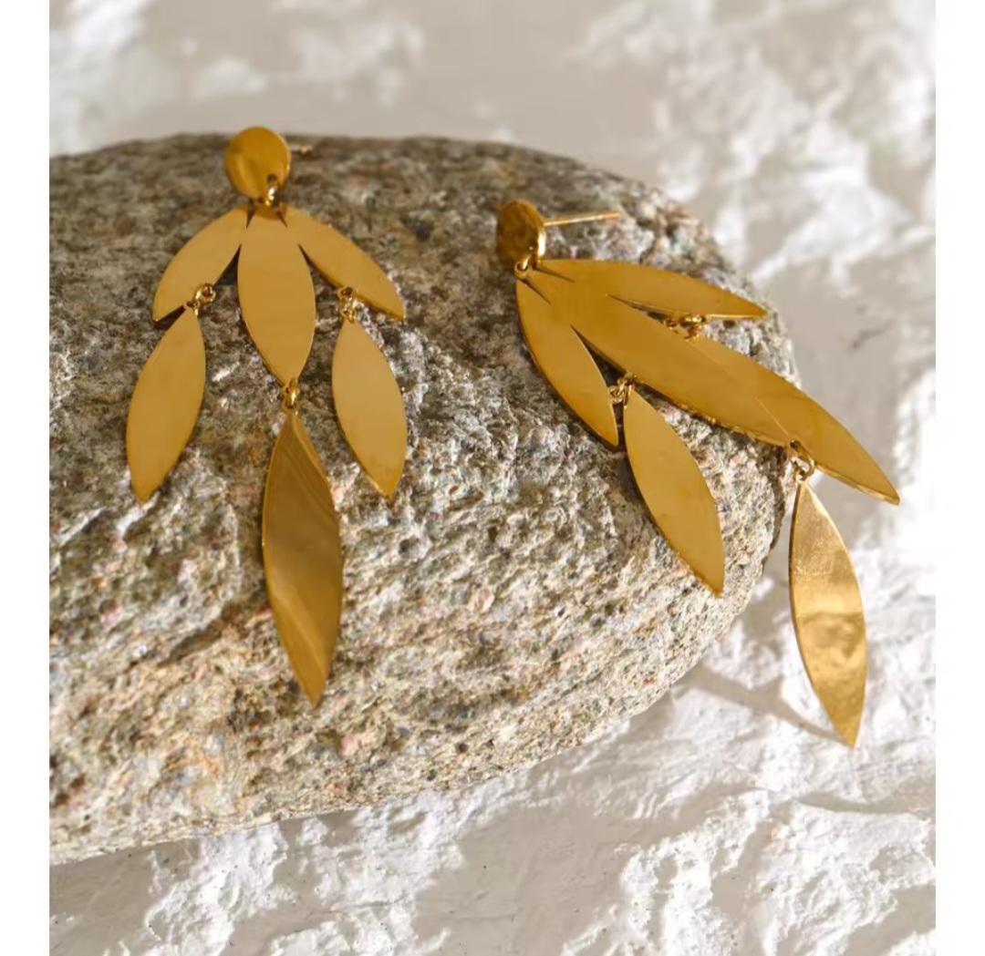 Pendientes Clotilde - Dorados
