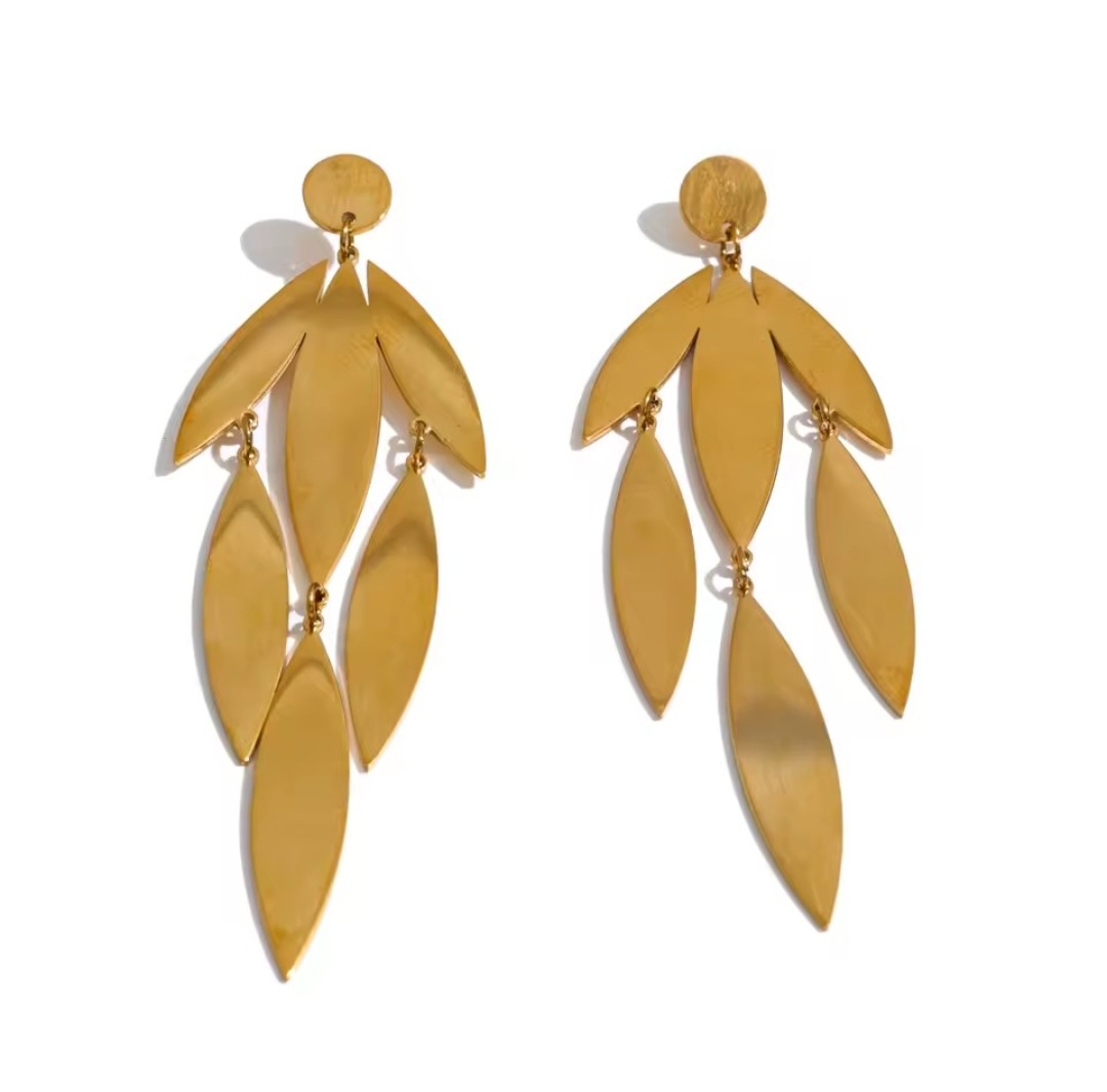 Pendientes Clotilde - Dorados