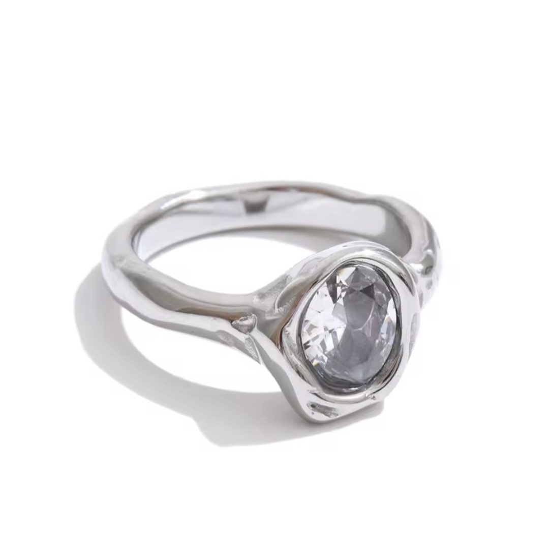 Anillo Keila - Plateado