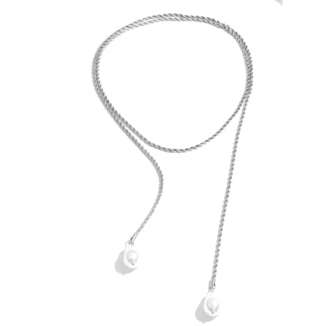 Collar Rafaela - Plateado