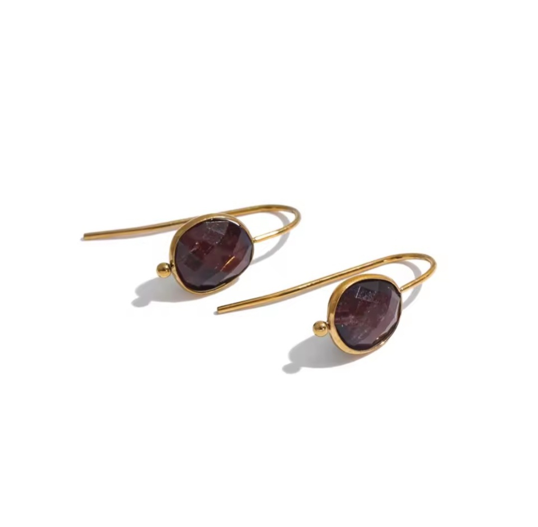 Pendientes Nefertitis - Marrones