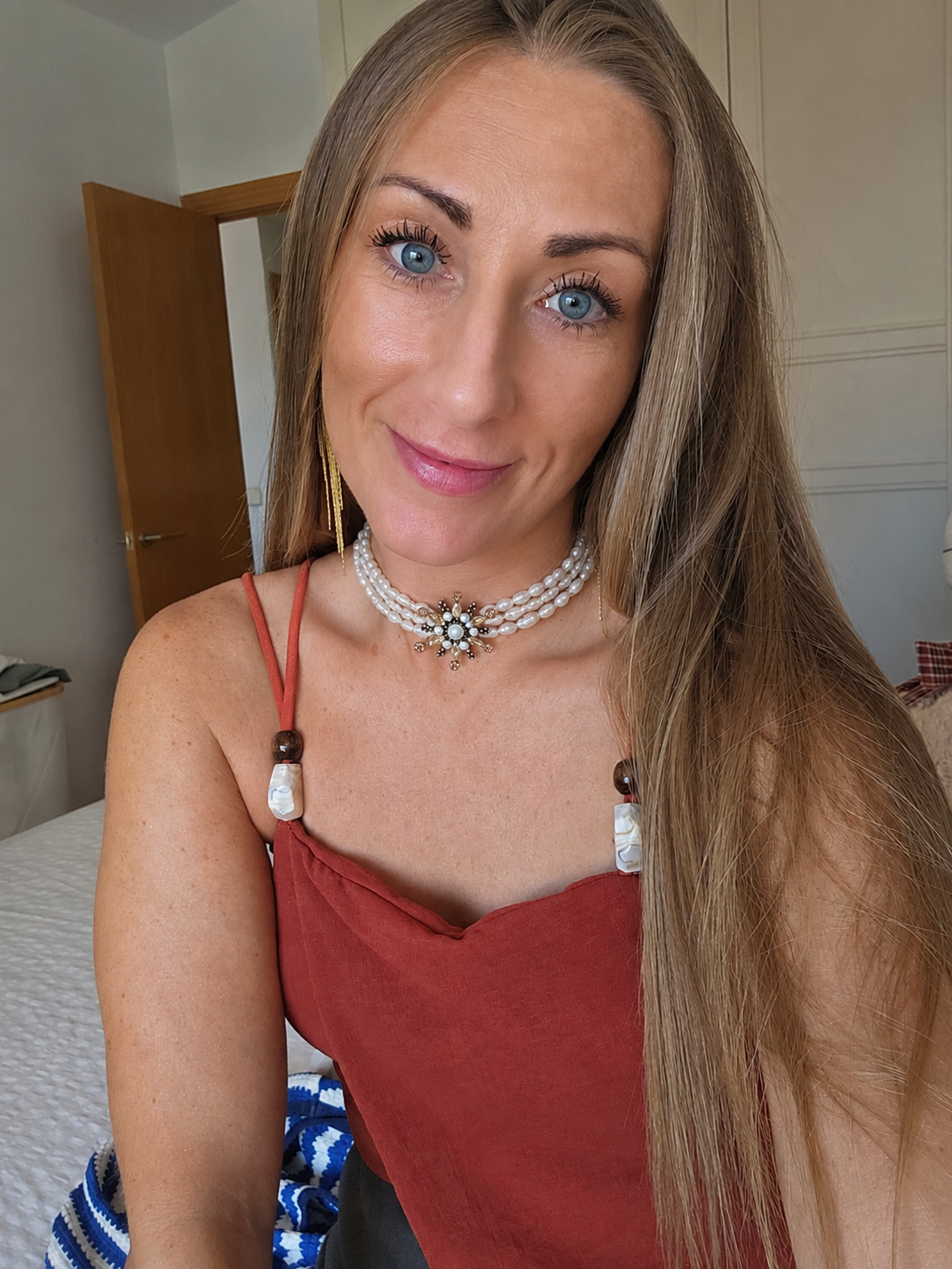 Choker Christine - Dorado