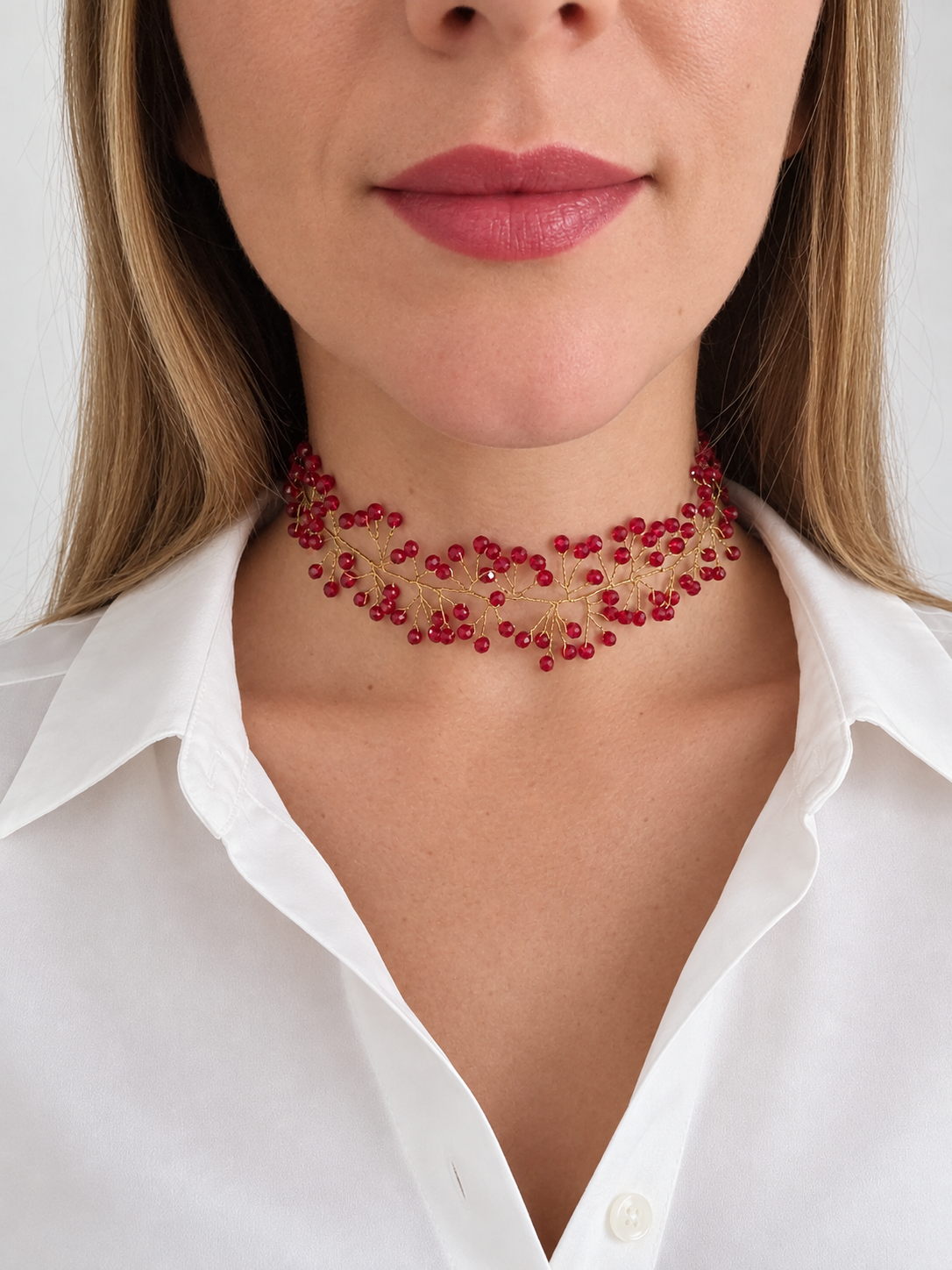Choker Hilarión - Rojo