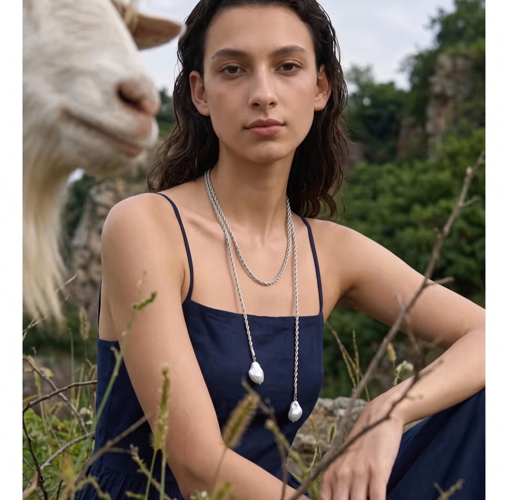 Collar Rafaela - Plateado