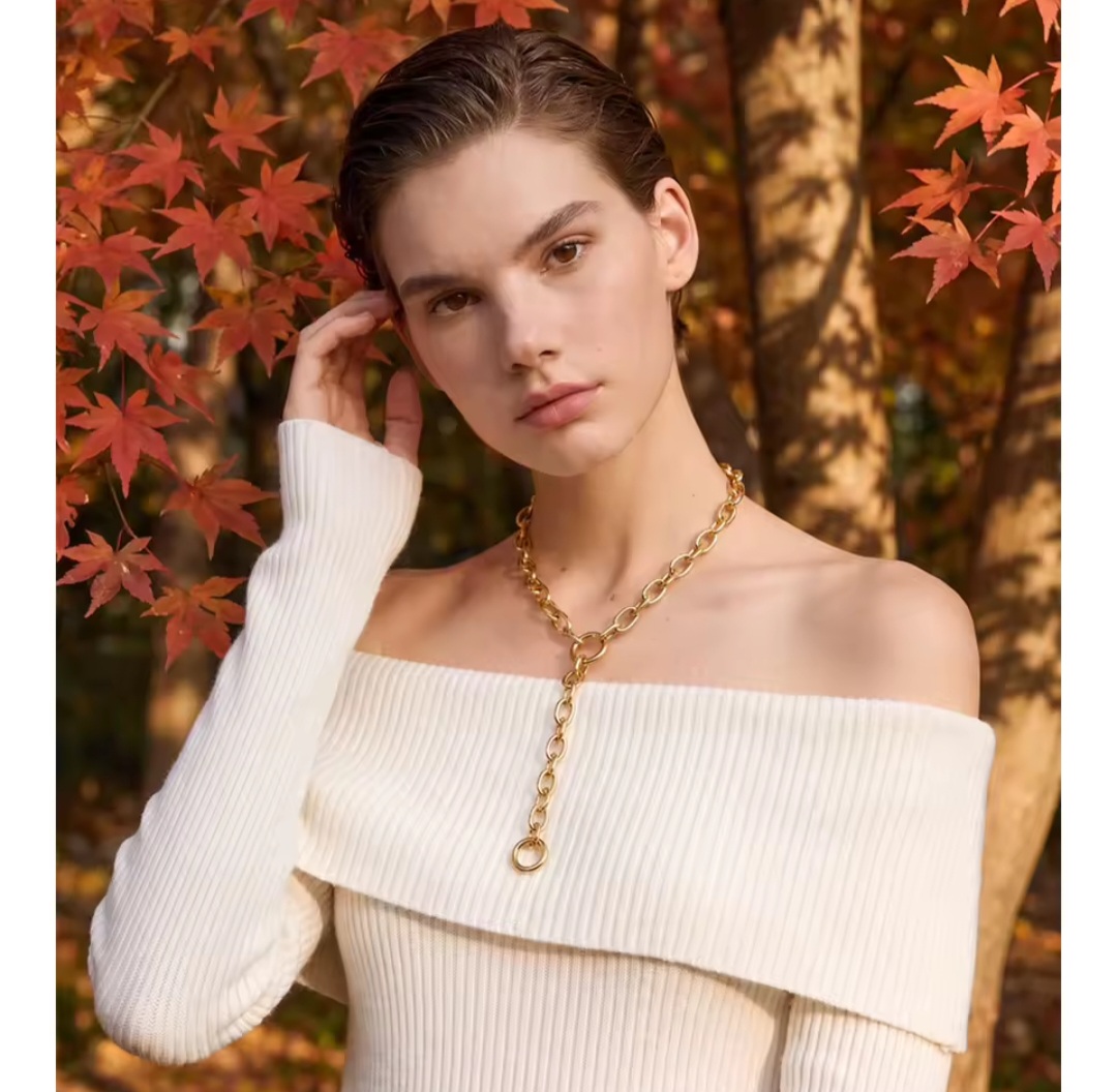 Collar Ilaria - Dorado