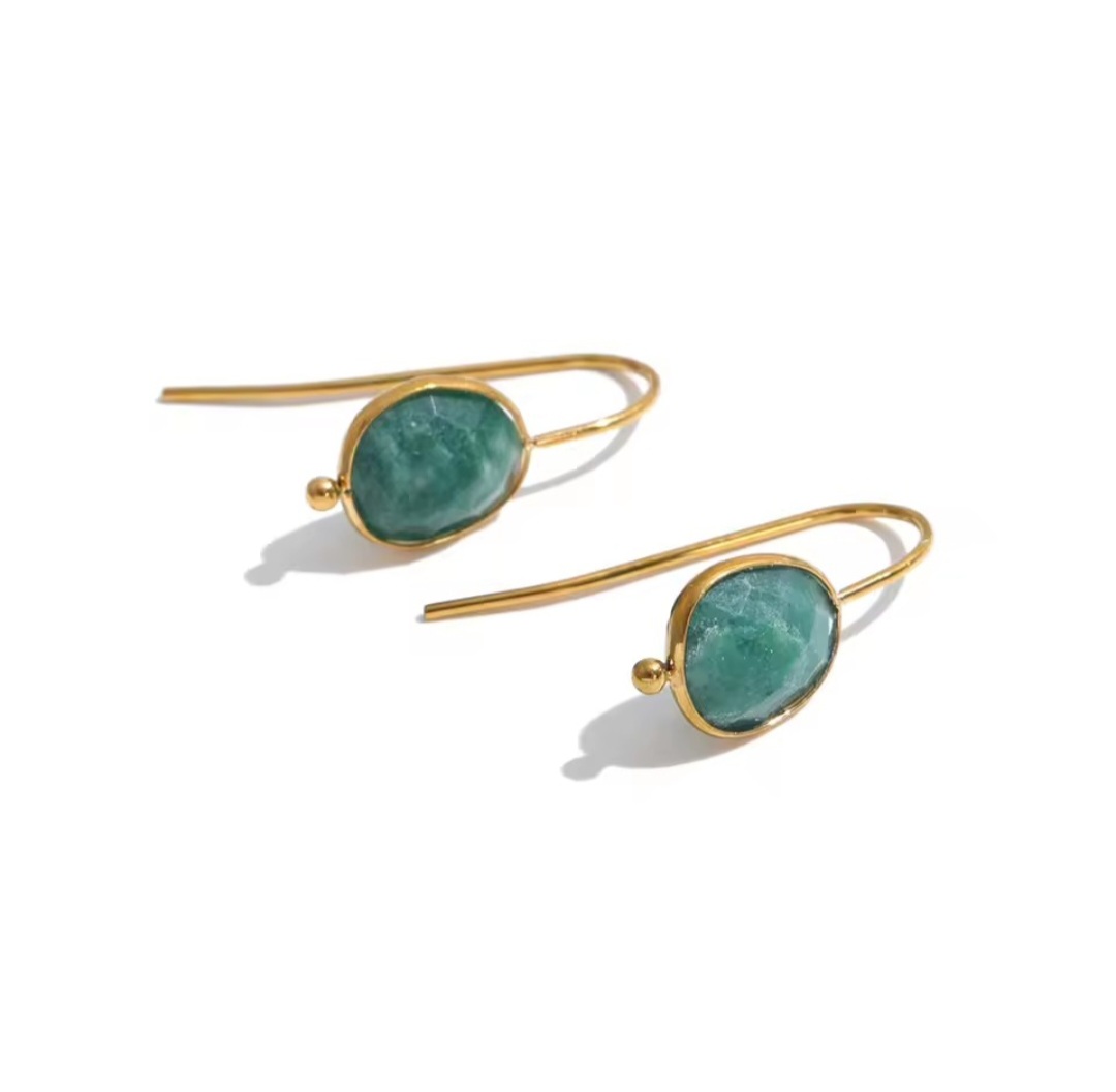 Pendientes Nefertitis - Azules