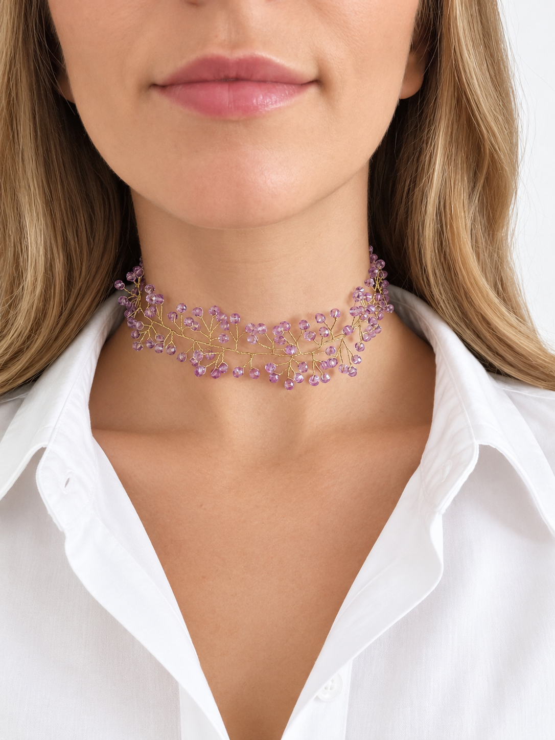 Choker Hilarión - Violeta