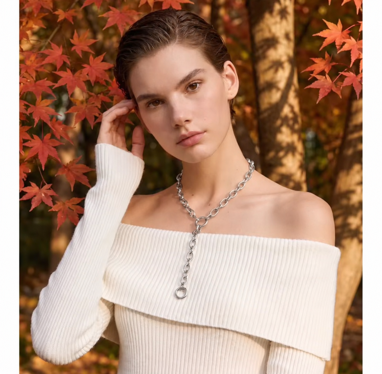 Collar Ilaria - Plateado